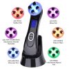 Aparat Profesional Rejuvenare cu Fotoni 5 in 1 Neo Photon™, pentru intinerirea pielii, cu efect anti-rid si tratament Electroporare, RF si cu lumina LED, inchide porii, elimina acneea, albire, pentru fata si gat, cu stativ pentru incarcare rapida, Negru - imagine 3