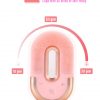 Dispozitiv de curatare faciala Neo™ LUNA-R mini UFO, 4 in 1, Pearl Pink, 8000 oscilatii/minut, 3 viteze, hipoalergenic, 3 programe pentru intinerirea pielii, cu efect anti-rid si tratament rejuvenare, EMS lumina LED, Acumulator, incarcare Wireless, Roz - imagine 12