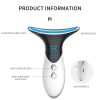 Dispozitiv de Lifting si Rejuvenare Faciala 3 in 1 Neo Premium, cu functii multiple, curatare, masaj antirid, inchidere pori, Silver Blue - imagine 3