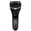 Set Aparat indepartare bataturi si piele uscata Calus Neo Foot Polisher, display digital, LED, incarcare USB, capat suplimentar si 3 role, 2000 rpm, Negru - imagine 3